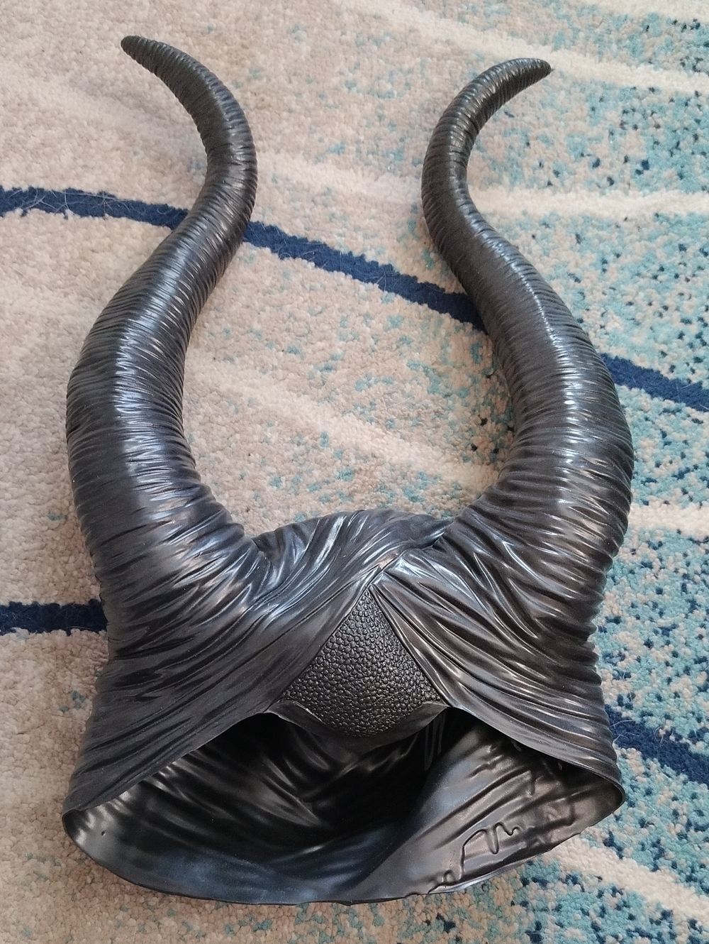 Black Maleficent-Style Horn Headpiece